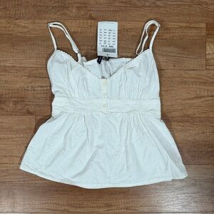 Brandy Melville White Camisole Top